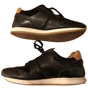 LOUIS VUITTON LEATHER LOW TRAINERS